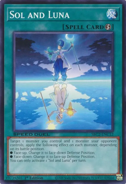 Sol et Luna — Speed Duel: Battle City Finals — Yu-Gi-Oh!