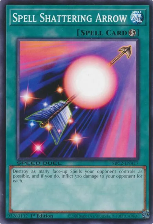 Flèche Brise-Sort — Speed Duel: Battle City Finals — Yu-Gi-Oh!