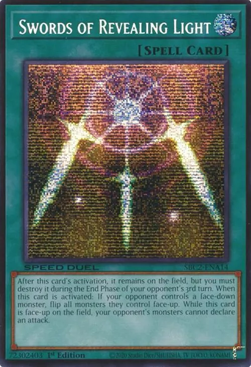 Swords of Revealing Light — Speed Duel: Battle City Finals — Yu-Gi-Oh!