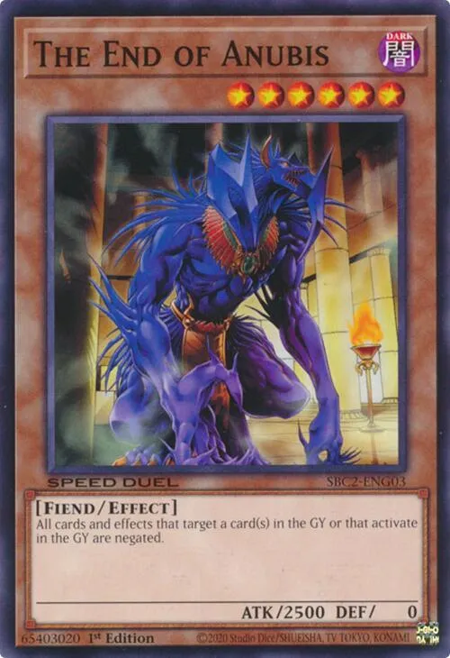 La Fin d'Anubis — Speed Duel: Battle City Finals — Yu-Gi-Oh!