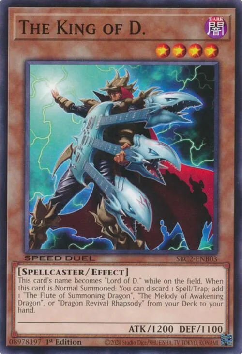 Roi Seigneur des D — Speed Duel: Battle City Finals — Yu-Gi-Oh!