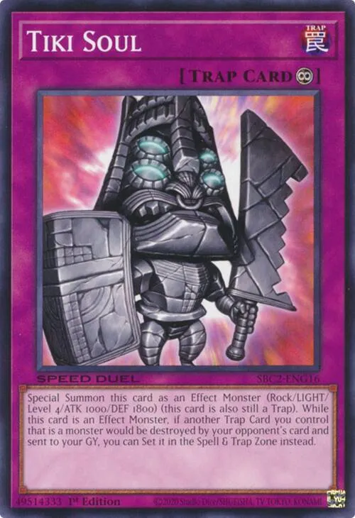 Tiki Soul — Speed Duel: Battle City Finals — Yu-Gi-Oh!
