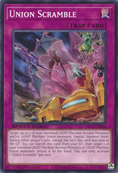 Union Scramble — Speed Duel: Battle City Finals — Yu-Gi-Oh!