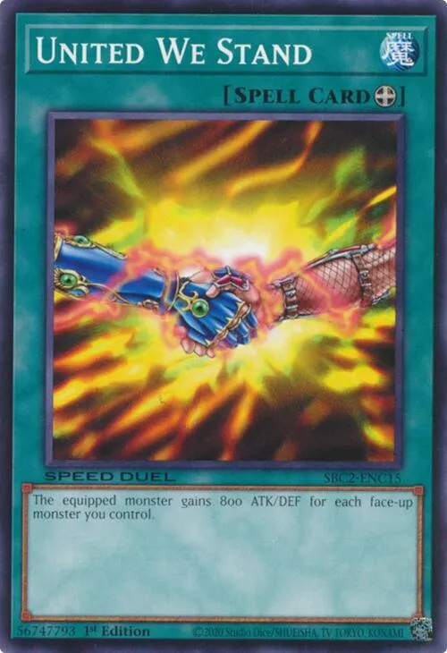 United We Stand — Speed Duel: Battle City Finals — Yu-Gi-Oh!