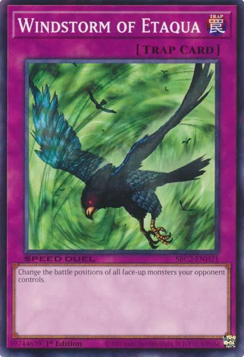 Windstorm of Etaqua — Speed Duel: Battle City Finals — Yu-Gi-Oh!