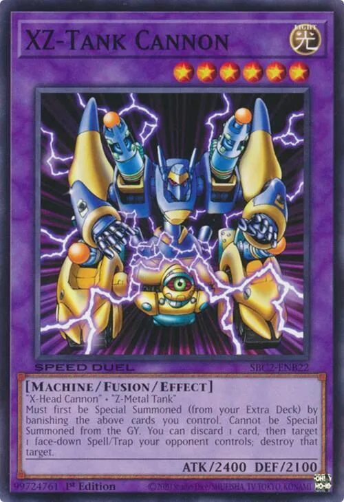 Canon Tank-XZ — Speed Duel: Battle City Finals — Yu-Gi-Oh!