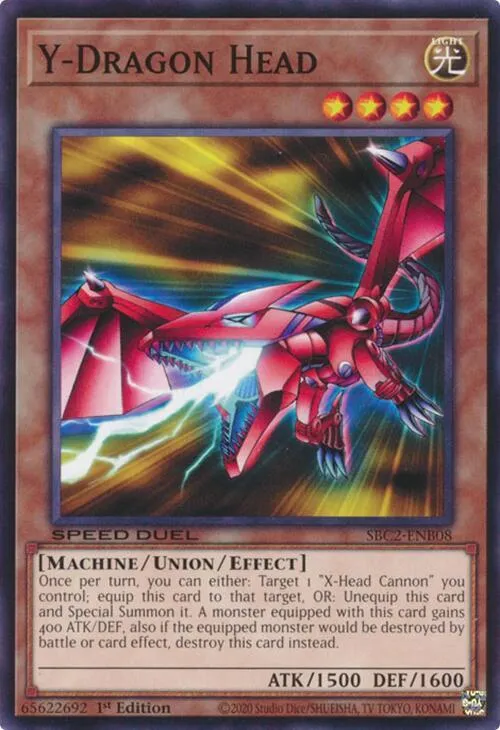 Tête de Dragon Y — Speed Duel: Battle City Finals — Yu-Gi-Oh!