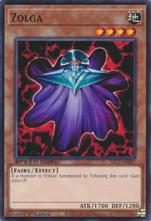 Zolga — Speed Duel: Battle City Finals — Yu-Gi-Oh!