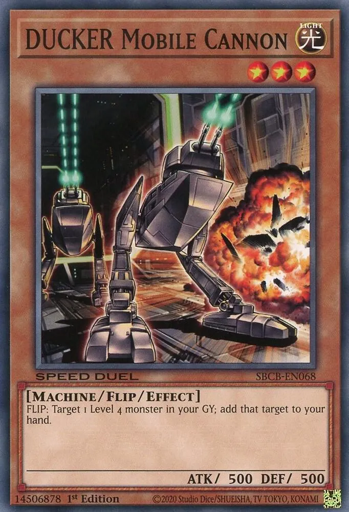 Canon Mobile Bipède — Speed Duel: Battle City Box — Yu-Gi-Oh!