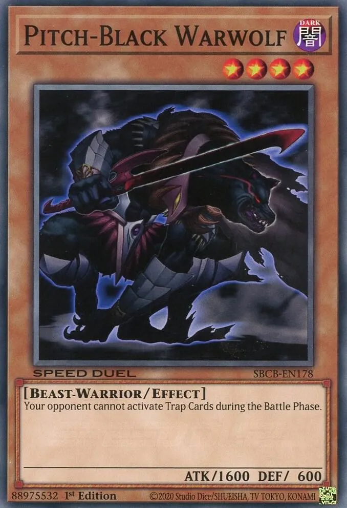 Loup de Guerre Noir-d'Encre — Speed Duel: Battle City Box — Yu-Gi-Oh!