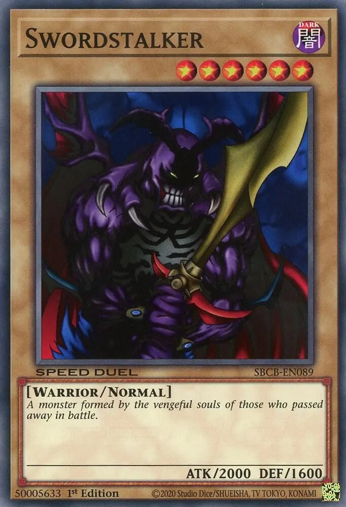 Swordstalker — Speed Duel: Battle City Box — Yu-Gi-Oh!