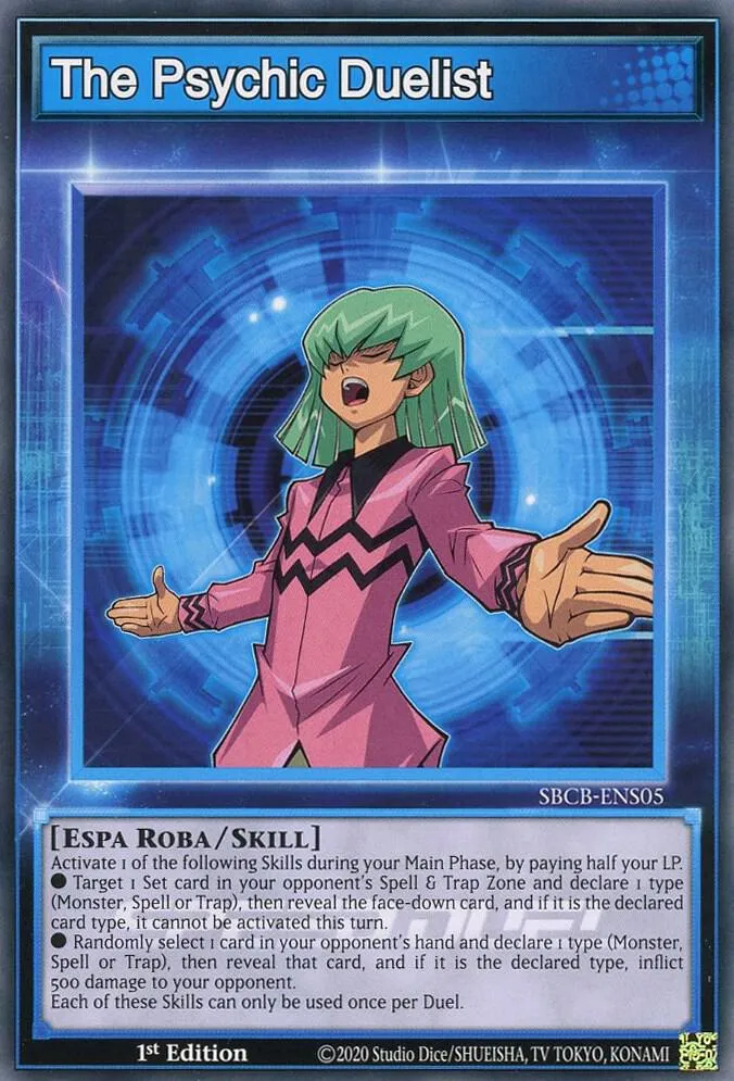 Le Duelliste Psychique — Speed Duel: Battle City Box — Yu-Gi-Oh!