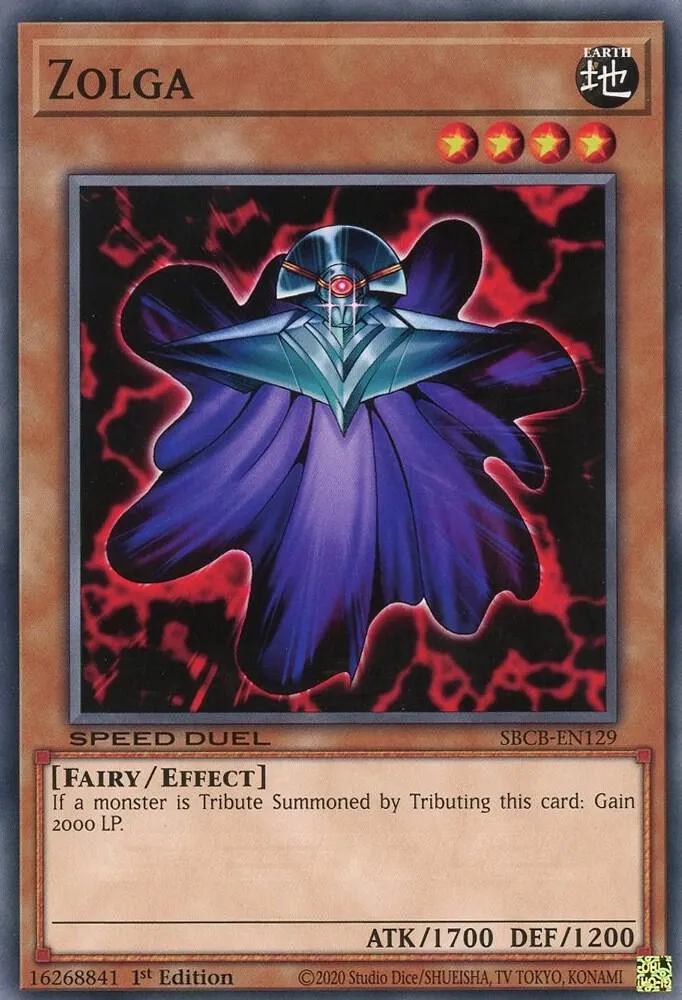 Zolga — Speed Duel: Battle City Box — Yu-Gi-Oh!