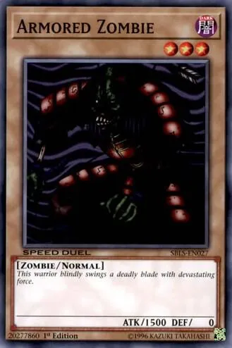 Armored Zombie — Arena of Lost Souls — Yu-Gi-Oh!