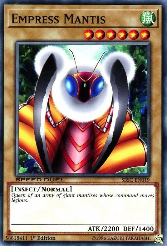 Mante Impératrice — Scars of Battle — Yu-Gi-Oh!