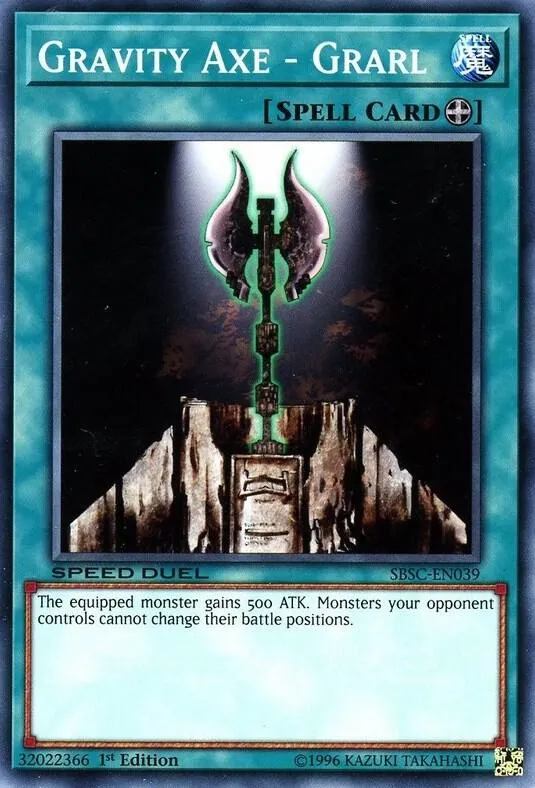 Grarl - Hache Gravitationnelle — Scars of Battle — Yu-Gi-Oh!