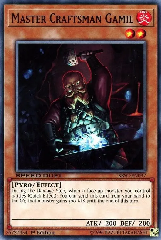 Maître Artisan Gamil — Scars of Battle — Yu-Gi-Oh!