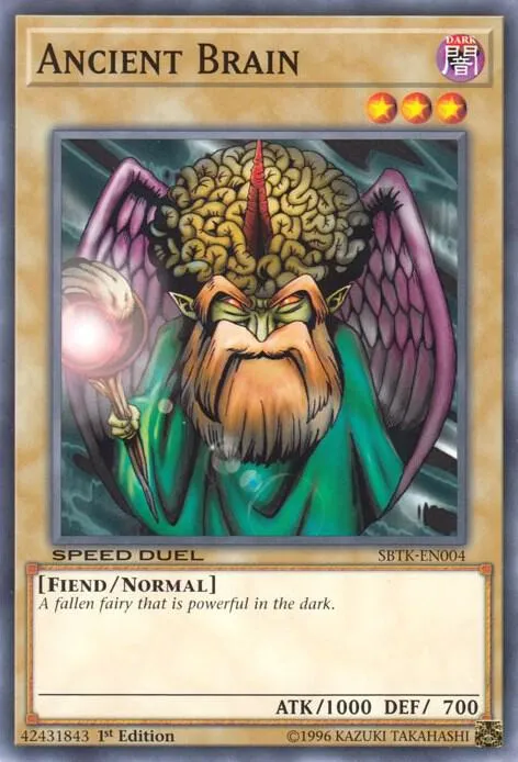 Cerveau Ancien — Speed Duel: Trials of the Kingdom — Yu-Gi-Oh!