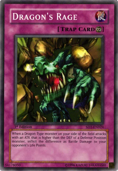 La Colère du Dragon — Structure Deck: Dragon's Roar — Yu-Gi-Oh!