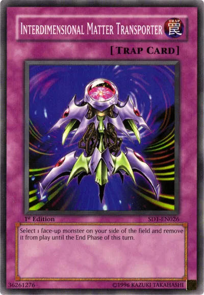 Transporteur Interdimensionel de Matière — Structure Deck: Dragon's Roar — Yu-Gi-Oh!