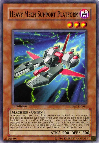 Plateforme de Soutien des Engins Lourds — Structure Deck: Machine Re-Volt — Yu-Gi-Oh!