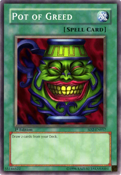 Pot of Greed — Structure Deck: Zombie Madness — Yu-Gi-Oh!