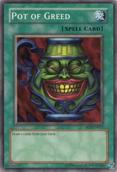 Pot of Greed — Structure Deck: Zombie Madness - Unlimited — Yu-Gi-Oh!