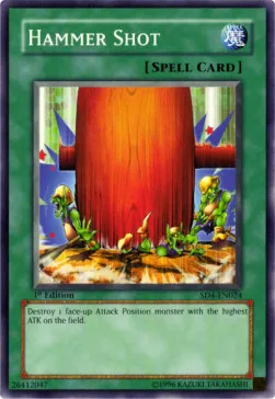 Hammer Shot — Structure Deck: Fury From The Deep — Yu-Gi-Oh!