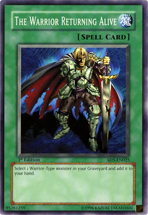 Le Guerrier Réincarné — Structure Deck: Warrior's Triumph — Yu-Gi-Oh!