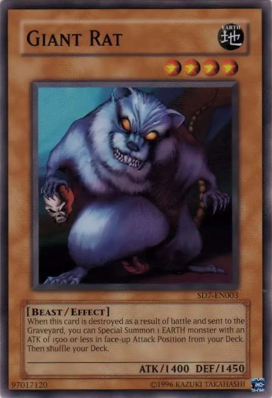 Giant Rat from Structure Deck: Invincible Fortress - Unlimited - Yu-Gi-Oh!