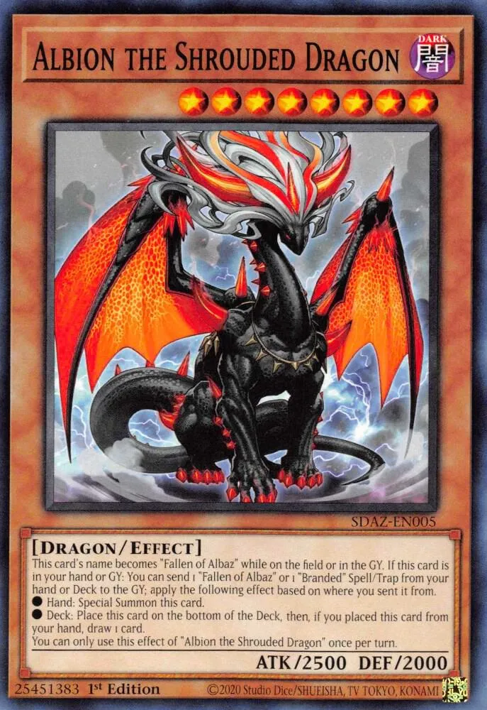 Albion le Dragon Obscur — Structure Deck: Albaz Strike — Yu-Gi-Oh!