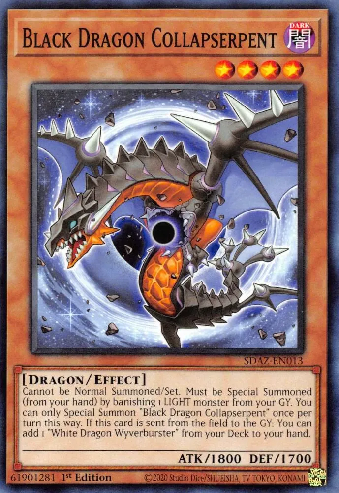 Dragon Noir Effonserpent — Structure Deck: Albaz Strike — Yu-Gi-Oh!