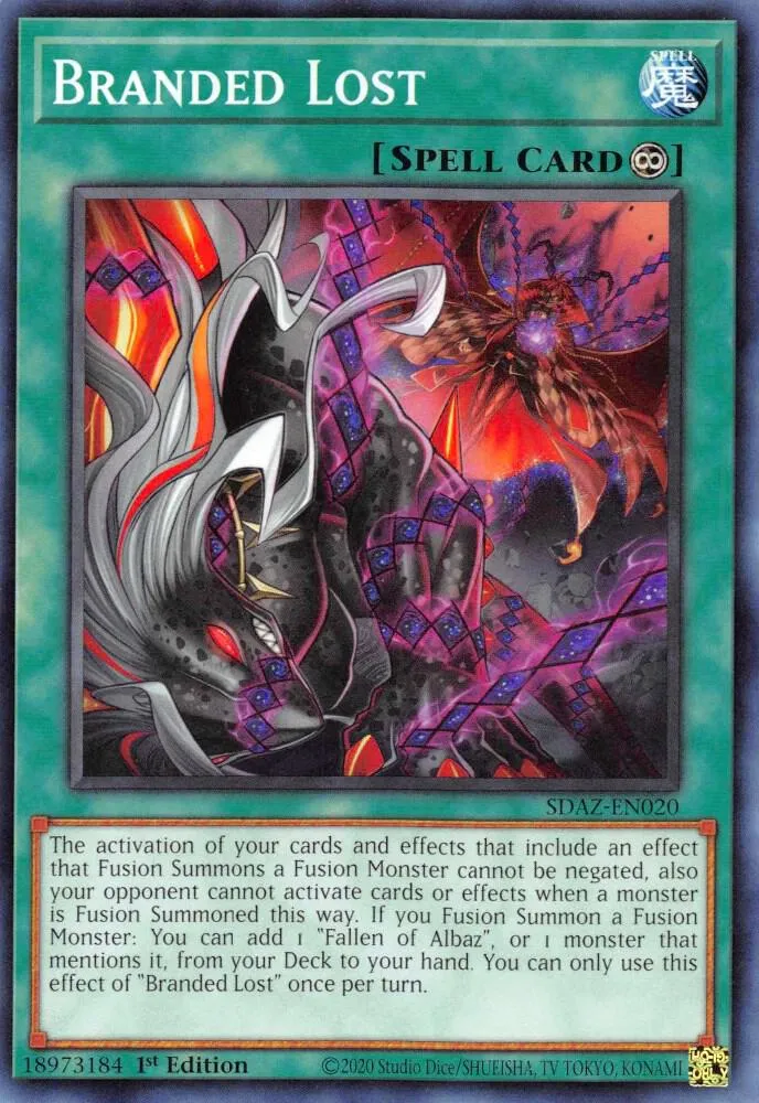 Perte du Marqué — Structure Deck: Albaz Strike — Yu-Gi-Oh!
