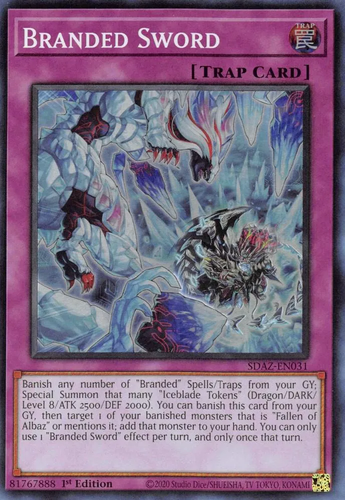 Épée du Marqué — Structure Deck: Albaz Strike — Yu-Gi-Oh!