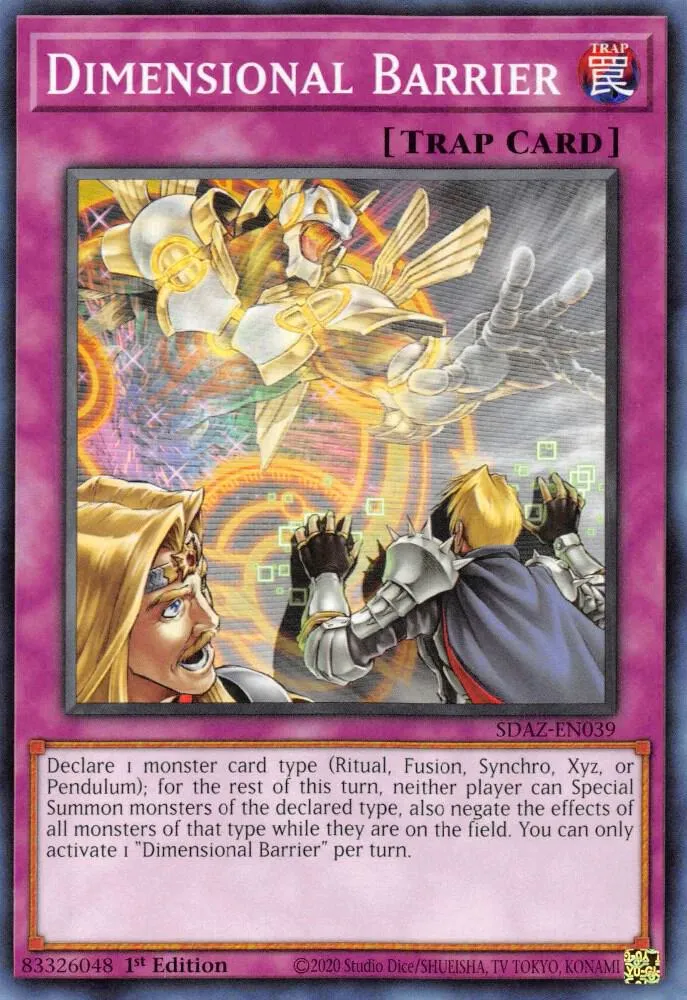 Barrière Dimensionnelle — Structure Deck: Albaz Strike — Yu-Gi-Oh!