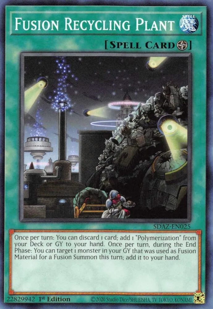 Usine de Recyclage Fusion — Structure Deck: Albaz Strike — Yu-Gi-Oh!