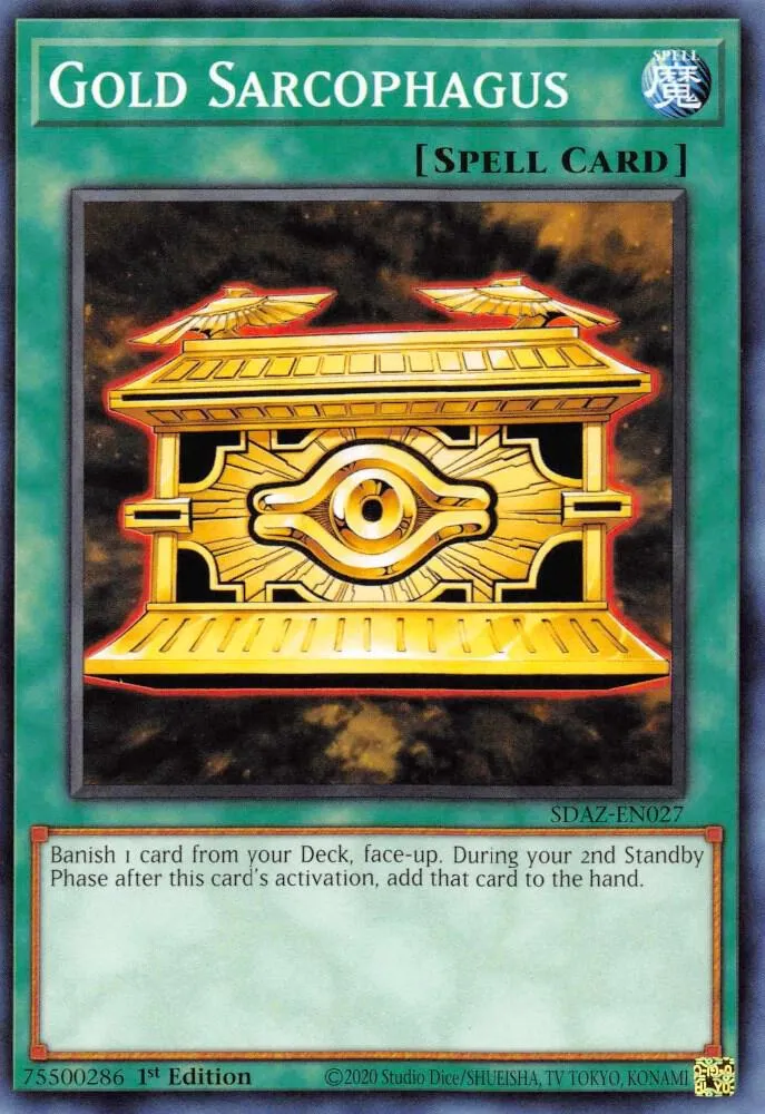 Sarcophage Doré — Structure Deck: Albaz Strike — Yu-Gi-Oh!
