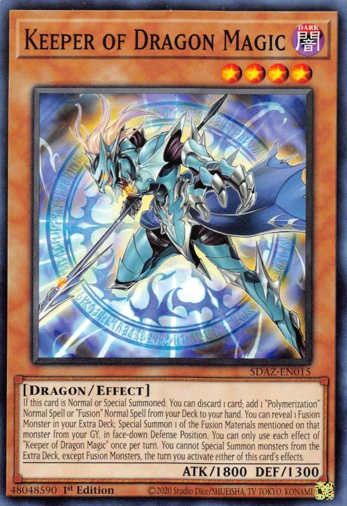 Veilleur de la Magie du Dragon — Structure Deck: Albaz Strike — Yu-Gi-Oh!