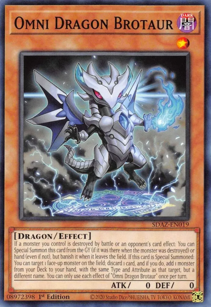 Omni Dragon Brotaur — Structure Deck: Albaz Strike — Yu-Gi-Oh!