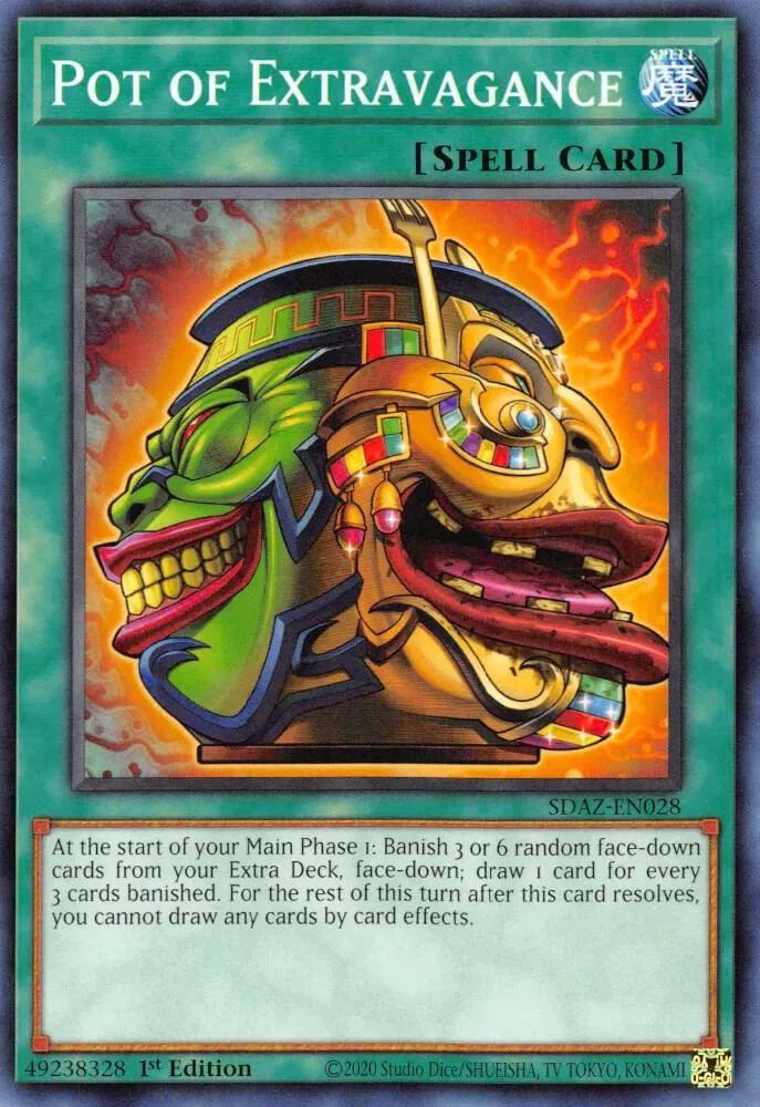 Pot of Extravagance — Structure Deck: Albaz Strike — Yu-Gi-Oh!