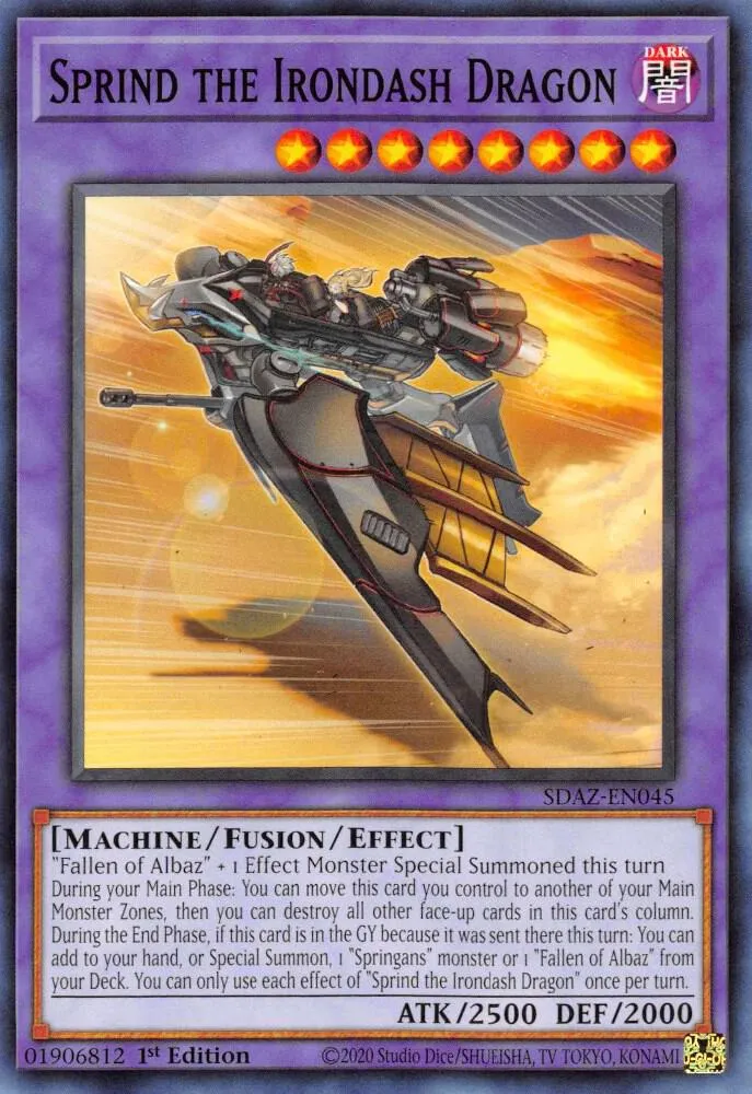 Sprind le Dragon Filefer — Structure Deck: Albaz Strike — Yu-Gi-Oh!