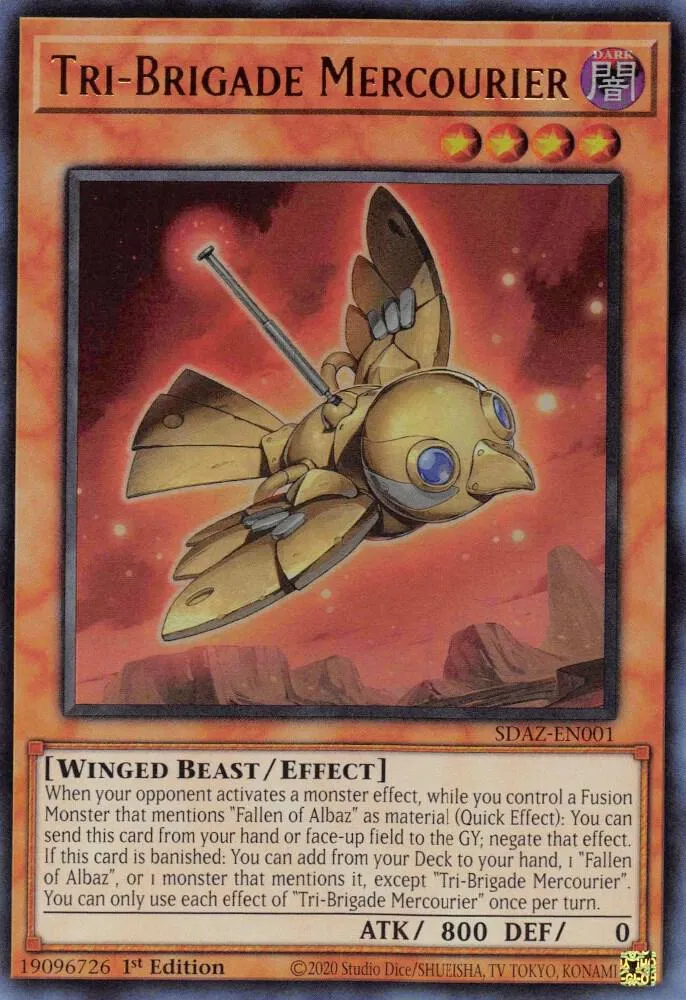 Tri-Brigade Mercourier from Structure Deck: Albaz Strike - Yu-Gi-Oh!