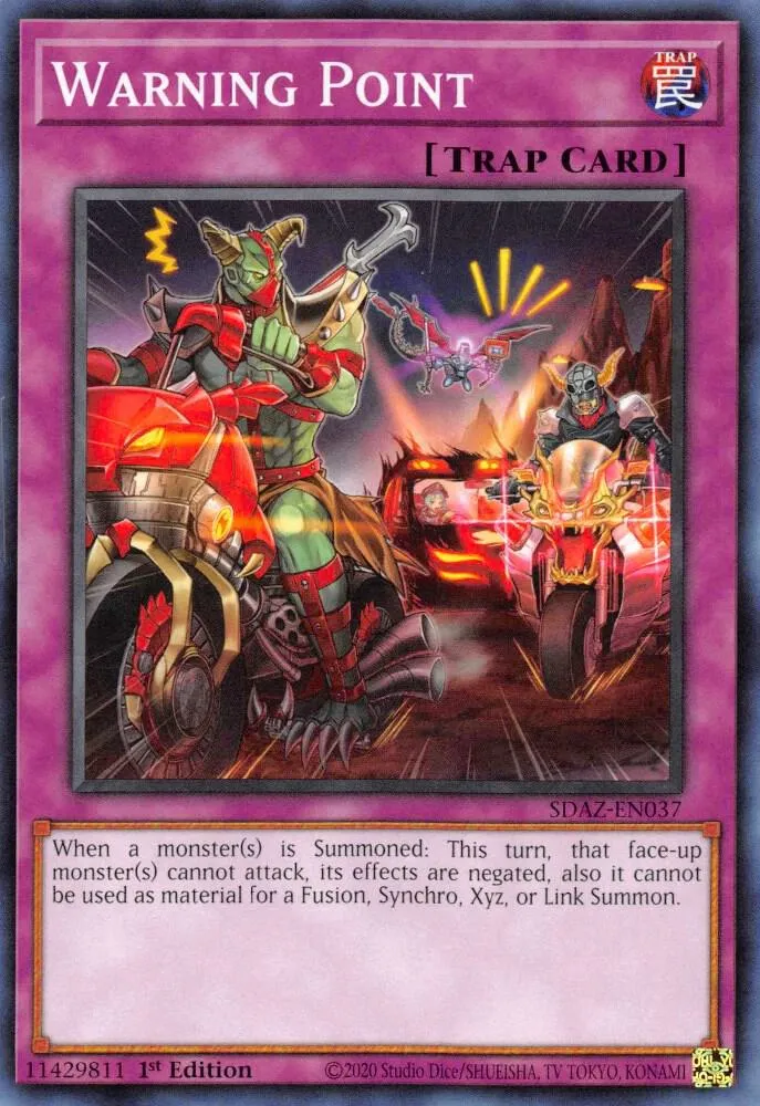 Point d'Avertissement — Structure Deck: Albaz Strike — Yu-Gi-Oh!