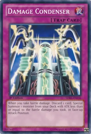 Concentrateur de Dommages — Structure Deck: Saga of Blue-Eyes White Dragon — Yu-Gi-Oh!