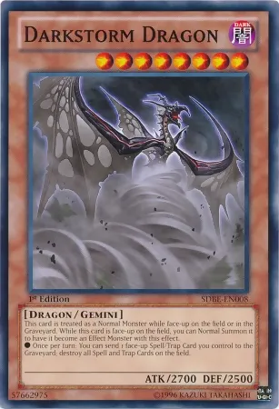 Dragon Orage Ténébreux — Structure Deck: Saga of Blue-Eyes White Dragon — Yu-Gi-Oh!