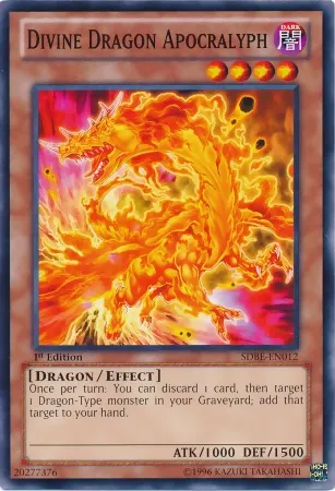 Dragon Divin Apocralyphe — Structure Deck: Saga of Blue-Eyes White Dragon — Yu-Gi-Oh!