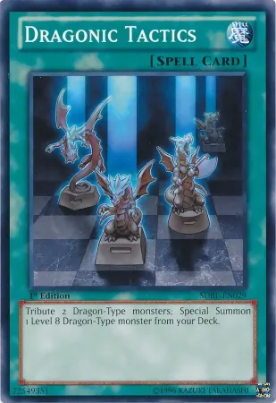 Tactique Dragonienne — Structure Deck: Saga of Blue-Eyes White Dragon — Yu-Gi-Oh!