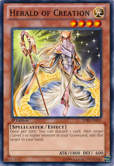 Prophète de la Création — Structure Deck: Saga of Blue-Eyes White Dragon — Yu-Gi-Oh!