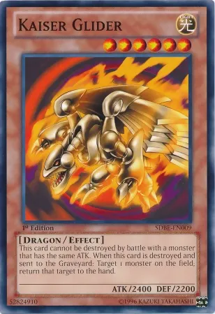 Planeur du Kaiser — Structure Deck: Saga of Blue-Eyes White Dragon — Yu-Gi-Oh!