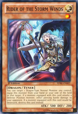 Chevaucheur des Vents de Tempête — Structure Deck: Saga of Blue-Eyes White Dragon — Yu-Gi-Oh!